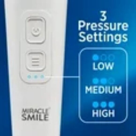 NEW!! Ontel Miracle Smile Water Flosser, Rechargeable Portable Dental Flosser - Picture 5 of 6